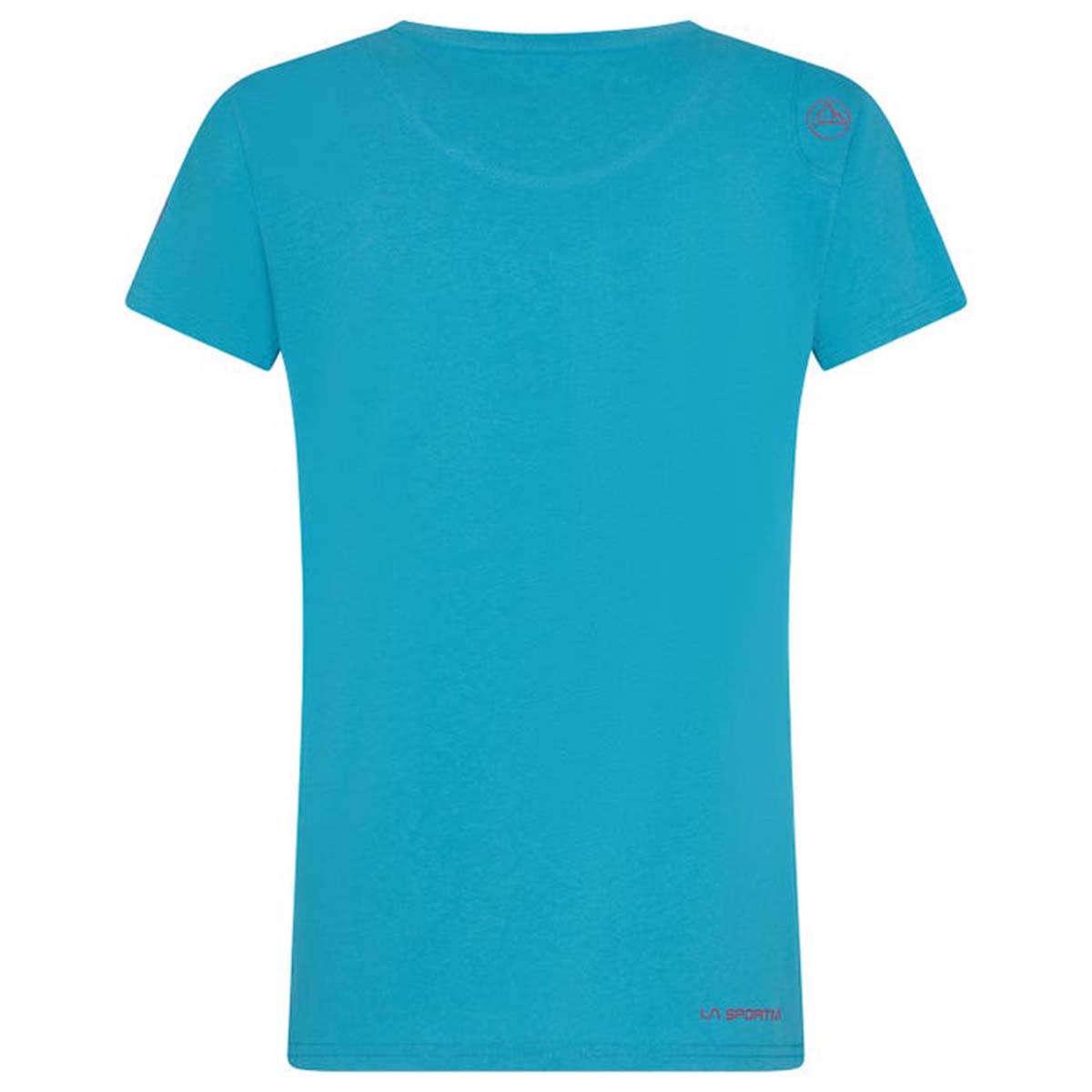 Pattern Womens Climbing T-Shirt Blue