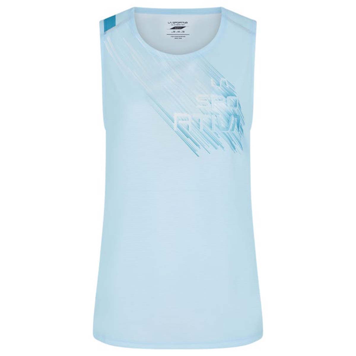Defy Womens Running Tank Top Blue