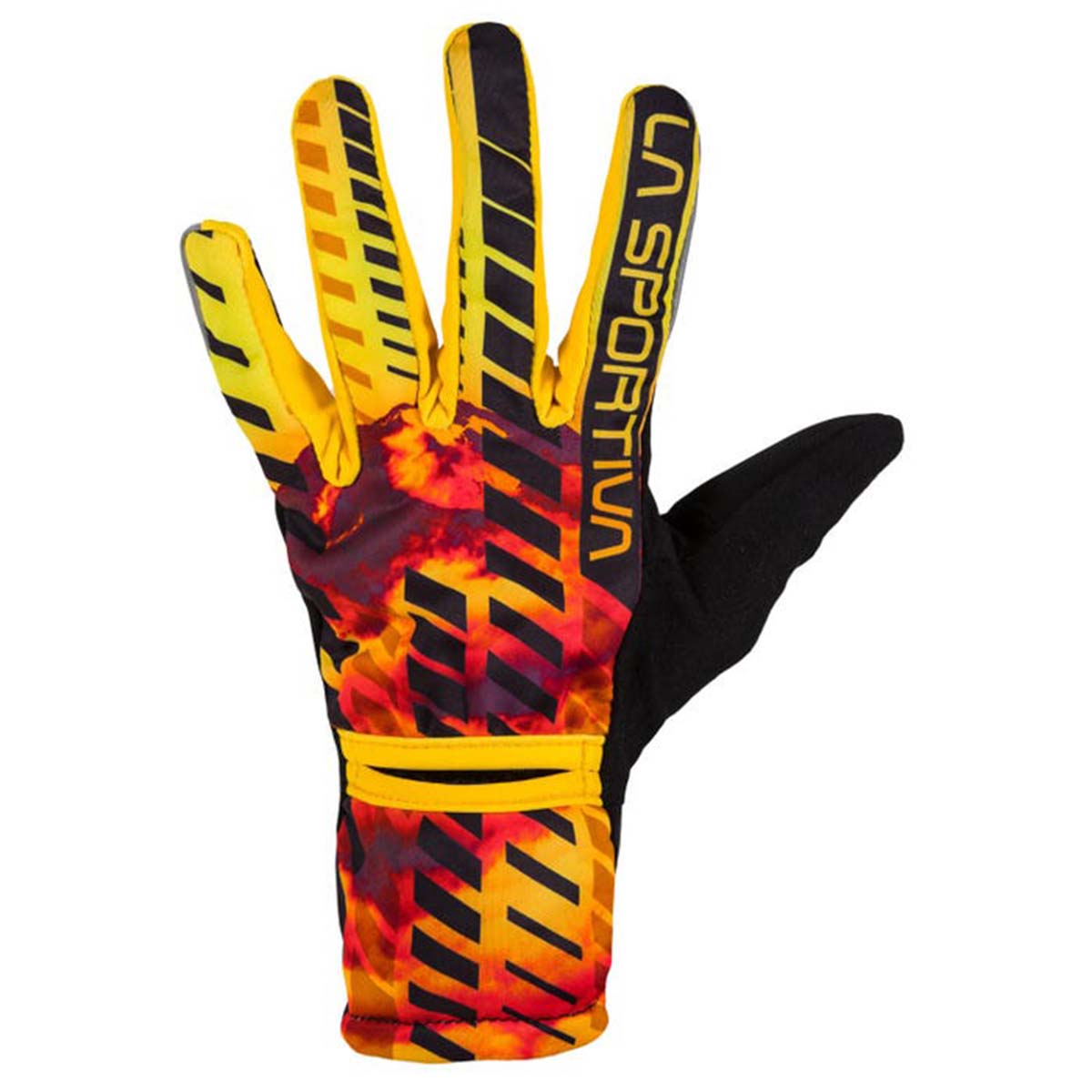 Trail Mens Running Gloves Yellow