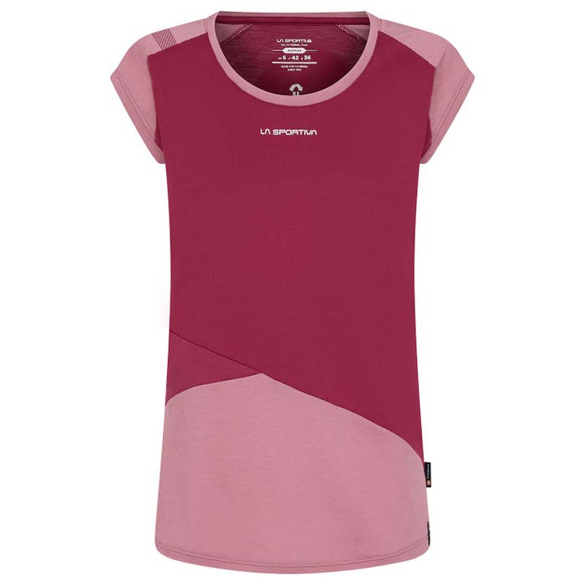 Hold Womens Climbing T-Shirt Purple