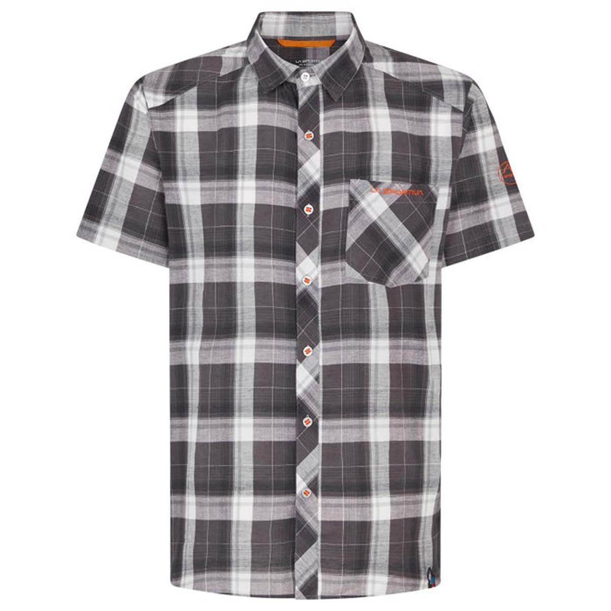 Longitude II Mens Climbing Shirt Grey