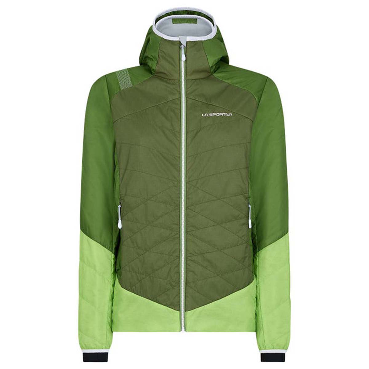 Across Primaloft Womens Hiking Jacket Green