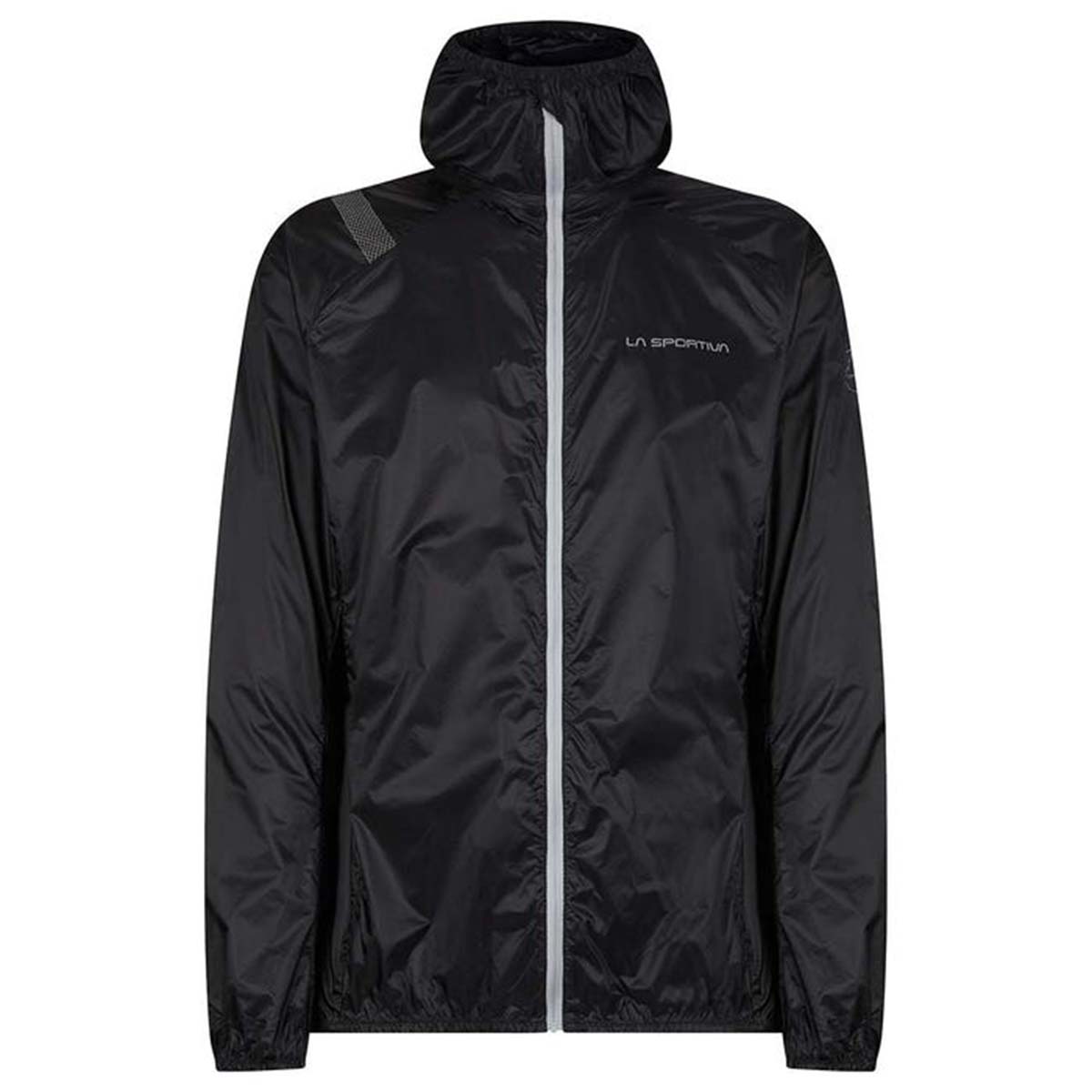 Blizzard Mens Running Windbreaker Black