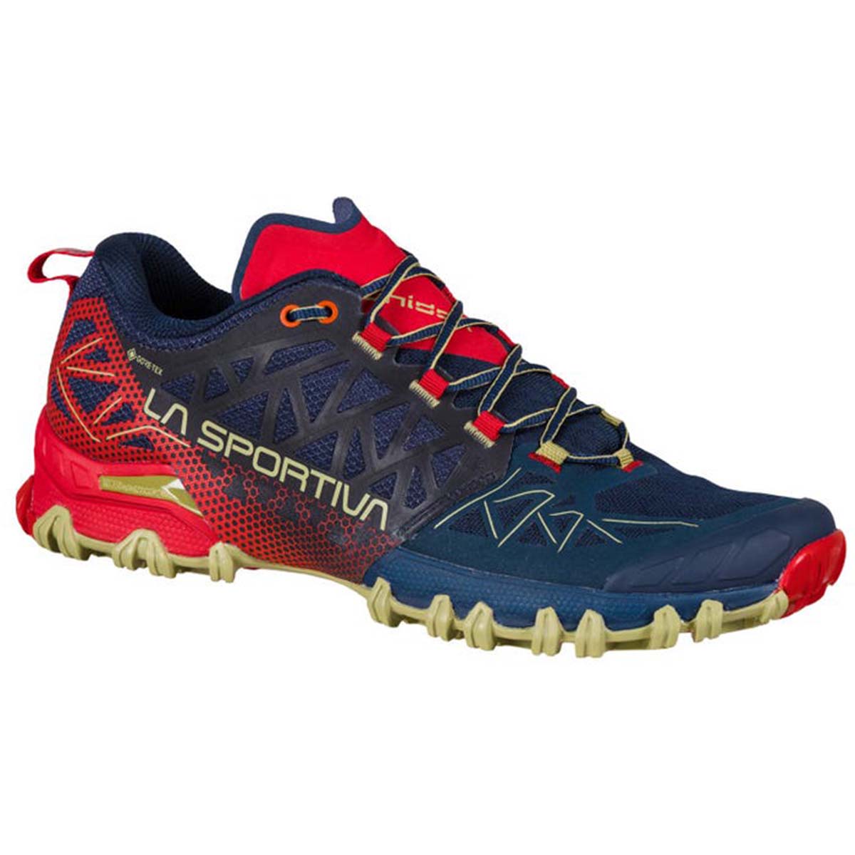Bushido II GTX Mens Trail Running Shoes Blue
