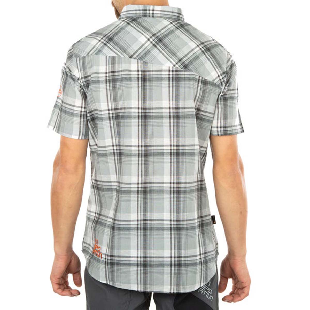 Longitude II Mens Climbing Shirt Grey