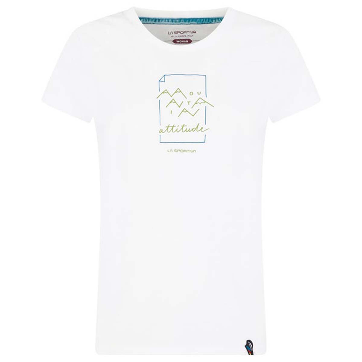 Attitude Womens Climbing T-Shirt White
