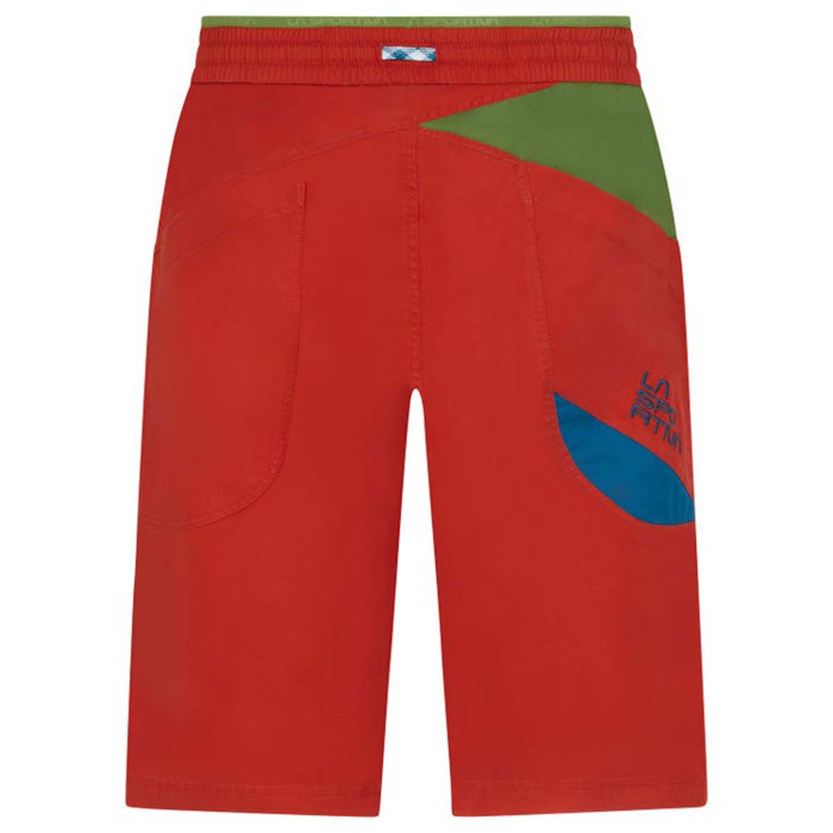 Bleauser Mens Climbing Shorts Red