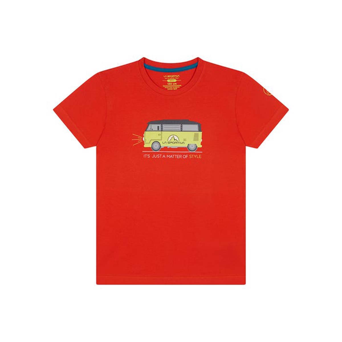 Van Kids Climbing T-Shirt Red
