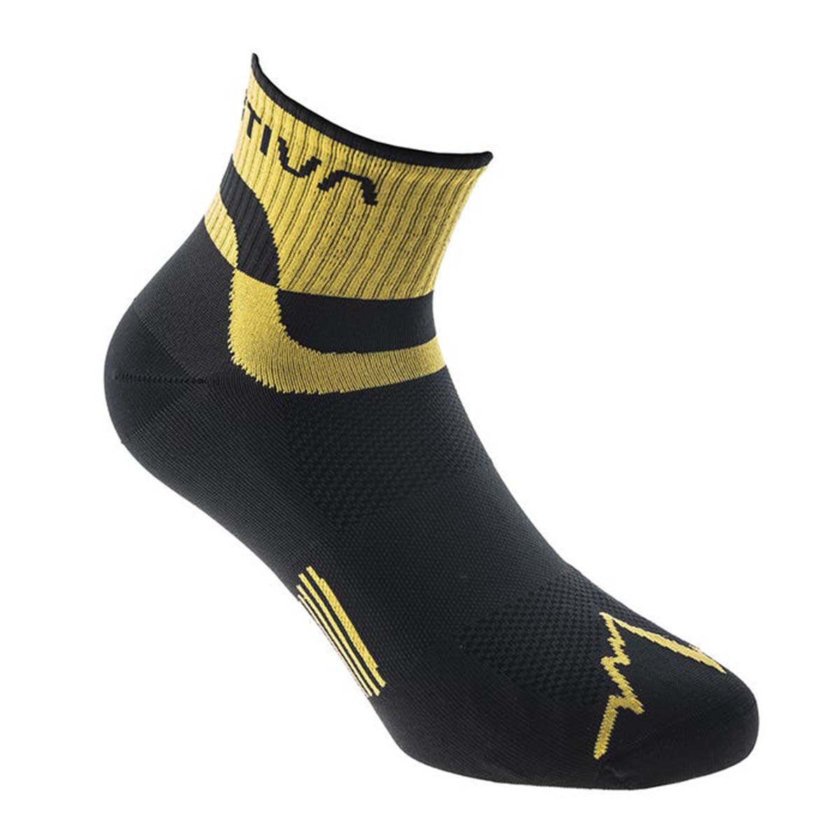Trail Mens Running Socks Black