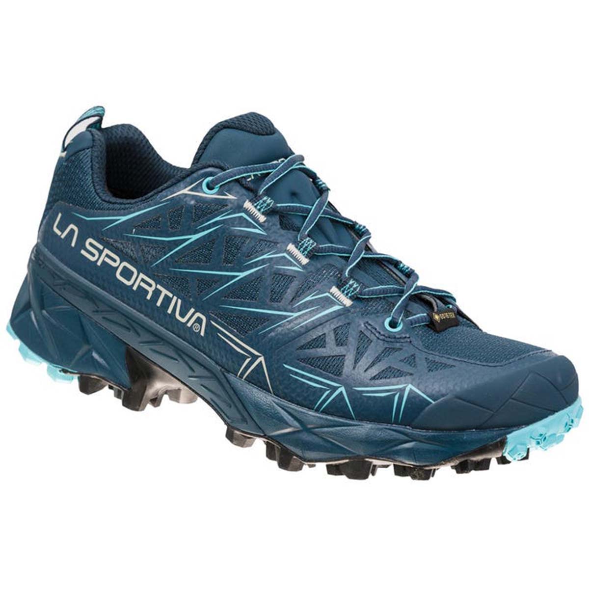 Akyra GTX Womens Trail Running Shoes Blue
