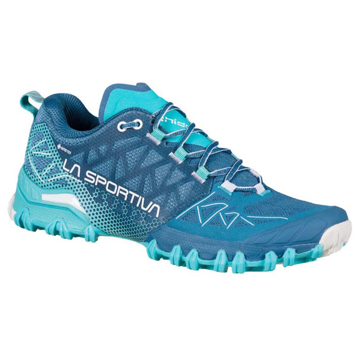 Bushido II GTX Womens Trail Running Shoes Blue