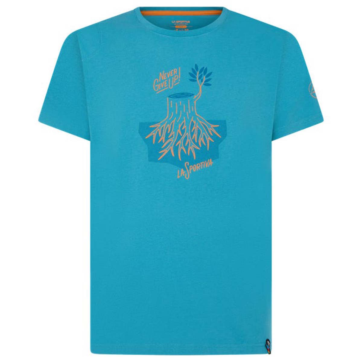 Tenacious Mens Climbing T-Shirt Blue
