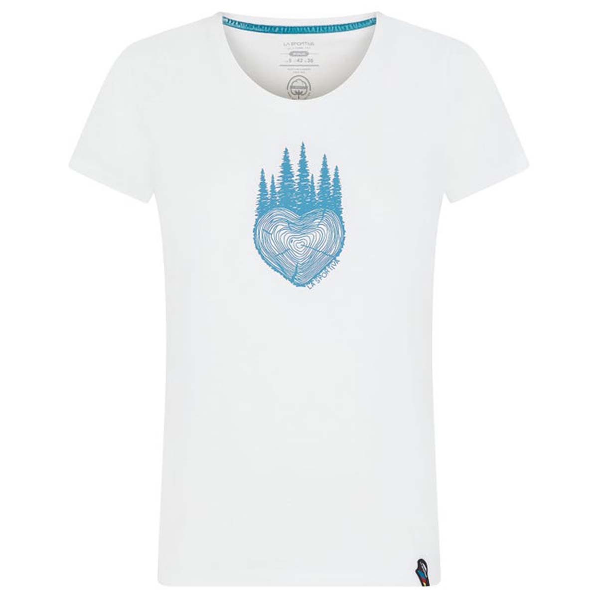 Wild Heart Womens Climbing T-Shirt White