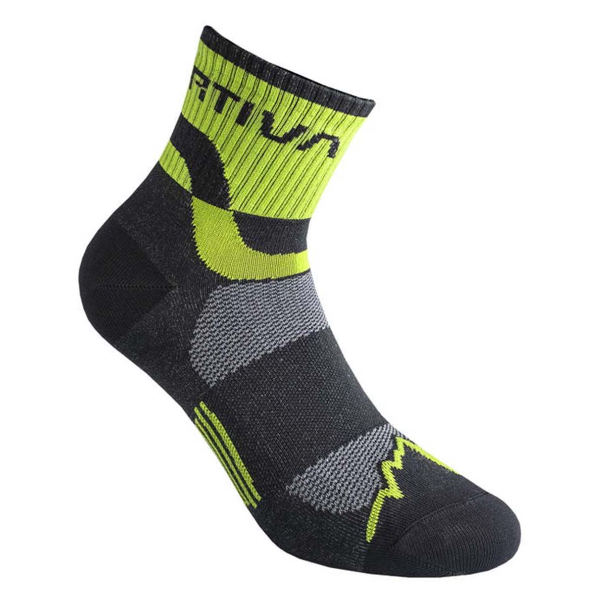 Trail Mens Running Socks Black