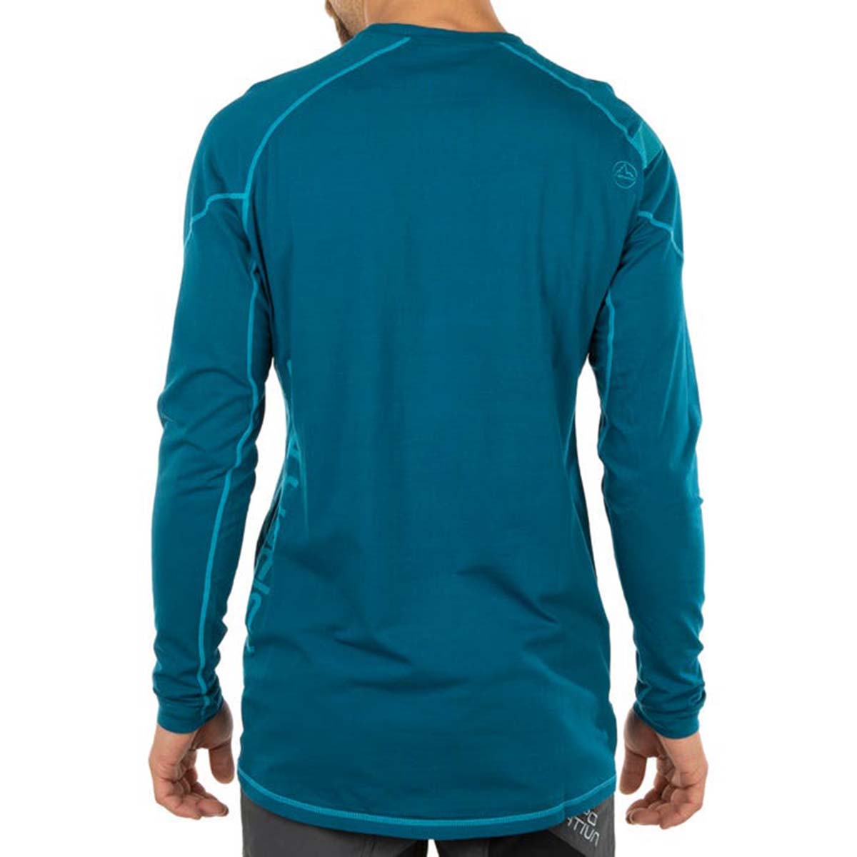 Future Long Sleeve Mens Climbing Shirt Blue