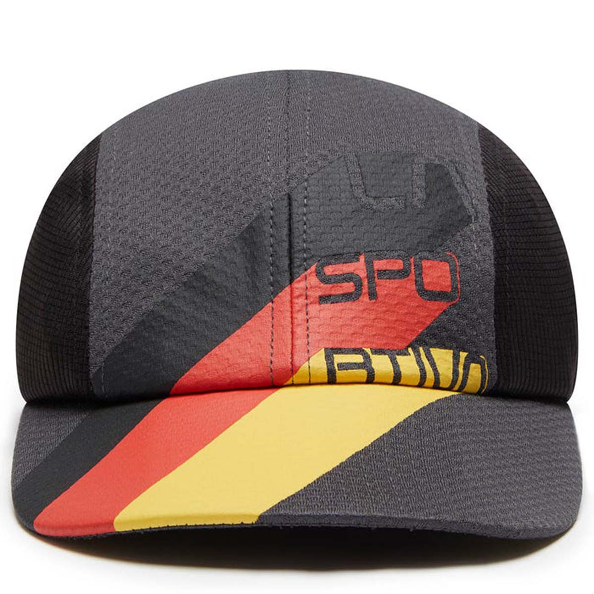 Stream Mens Running Cap Black