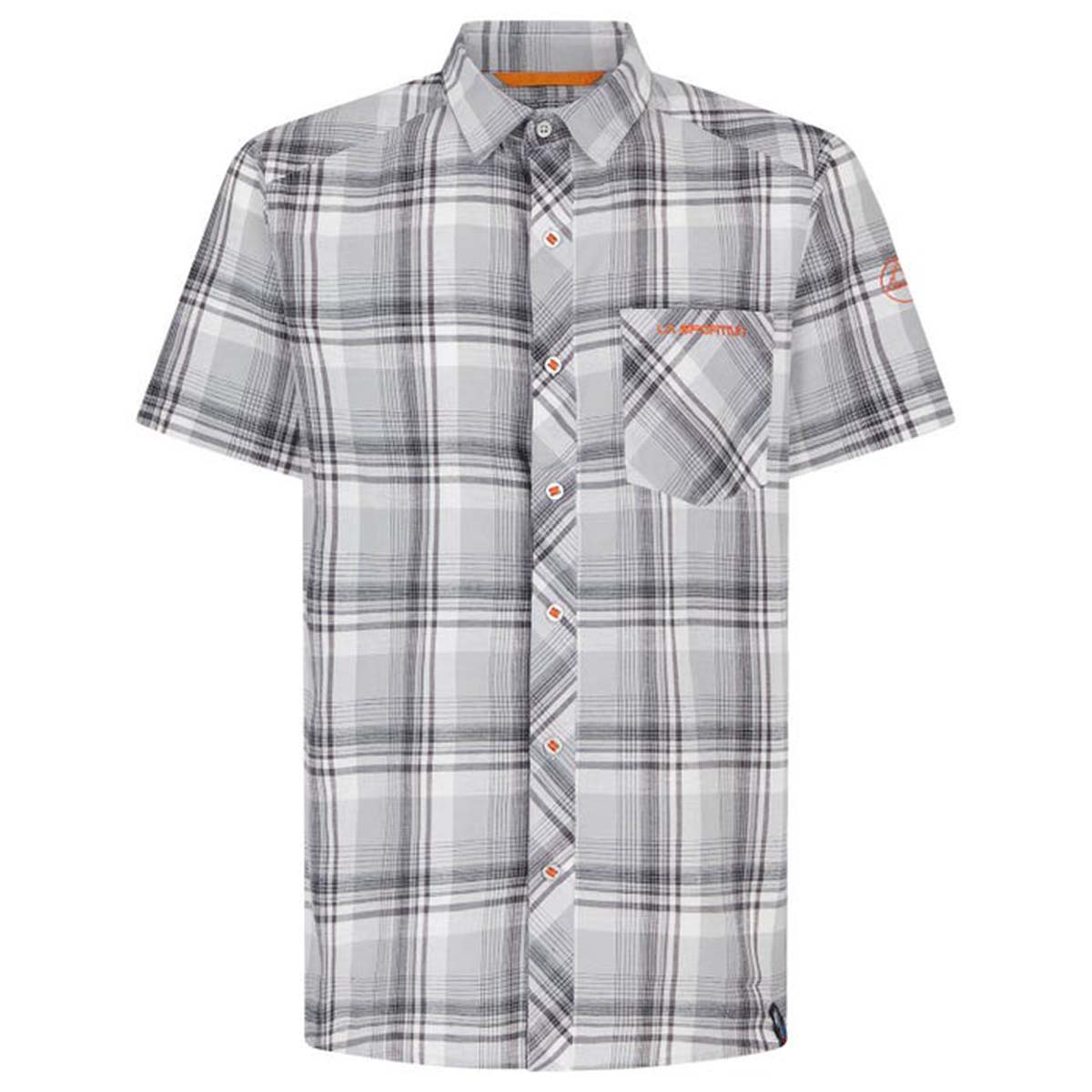 Longitude II Mens Climbing Shirt Grey