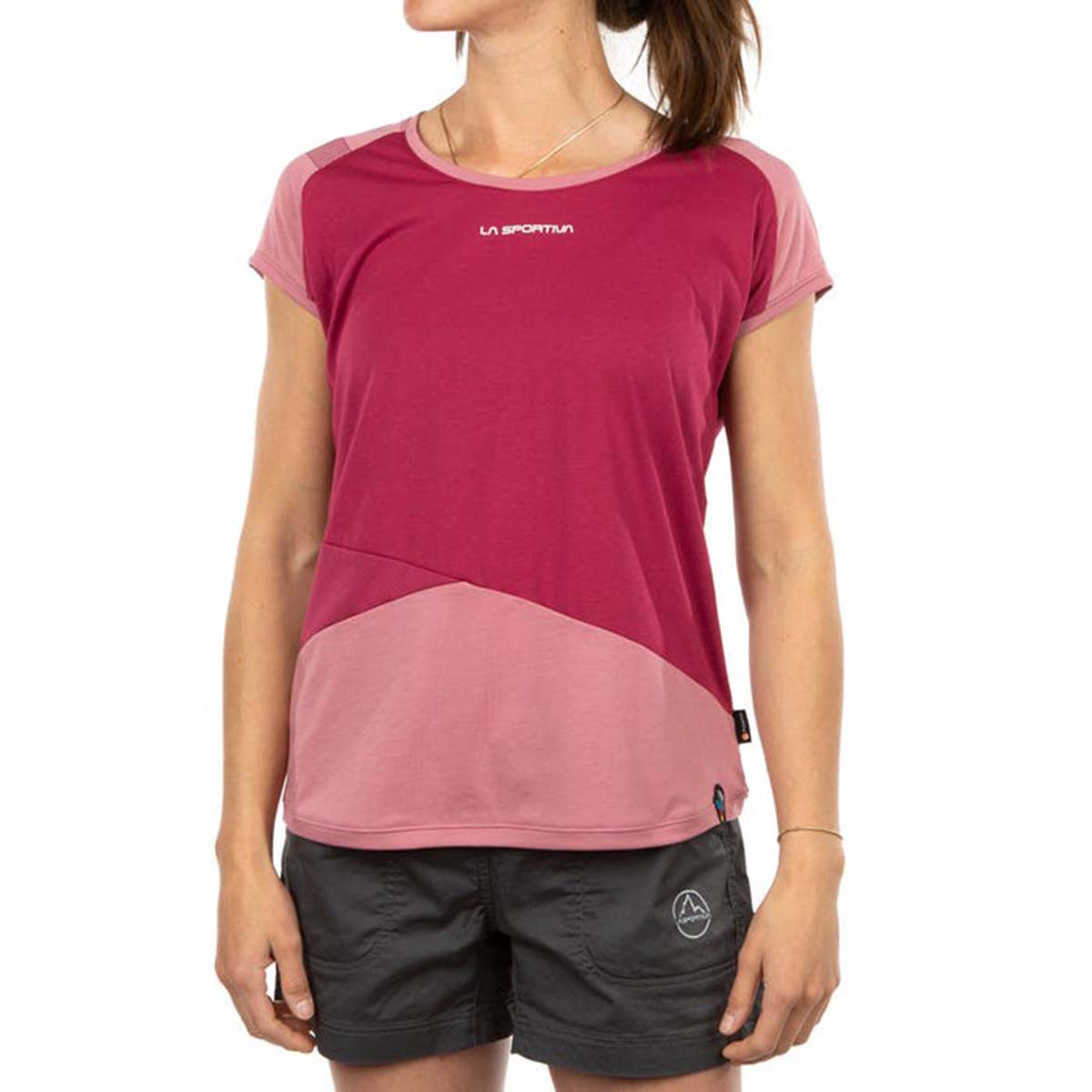Hold Womens Climbing T-Shirt Purple