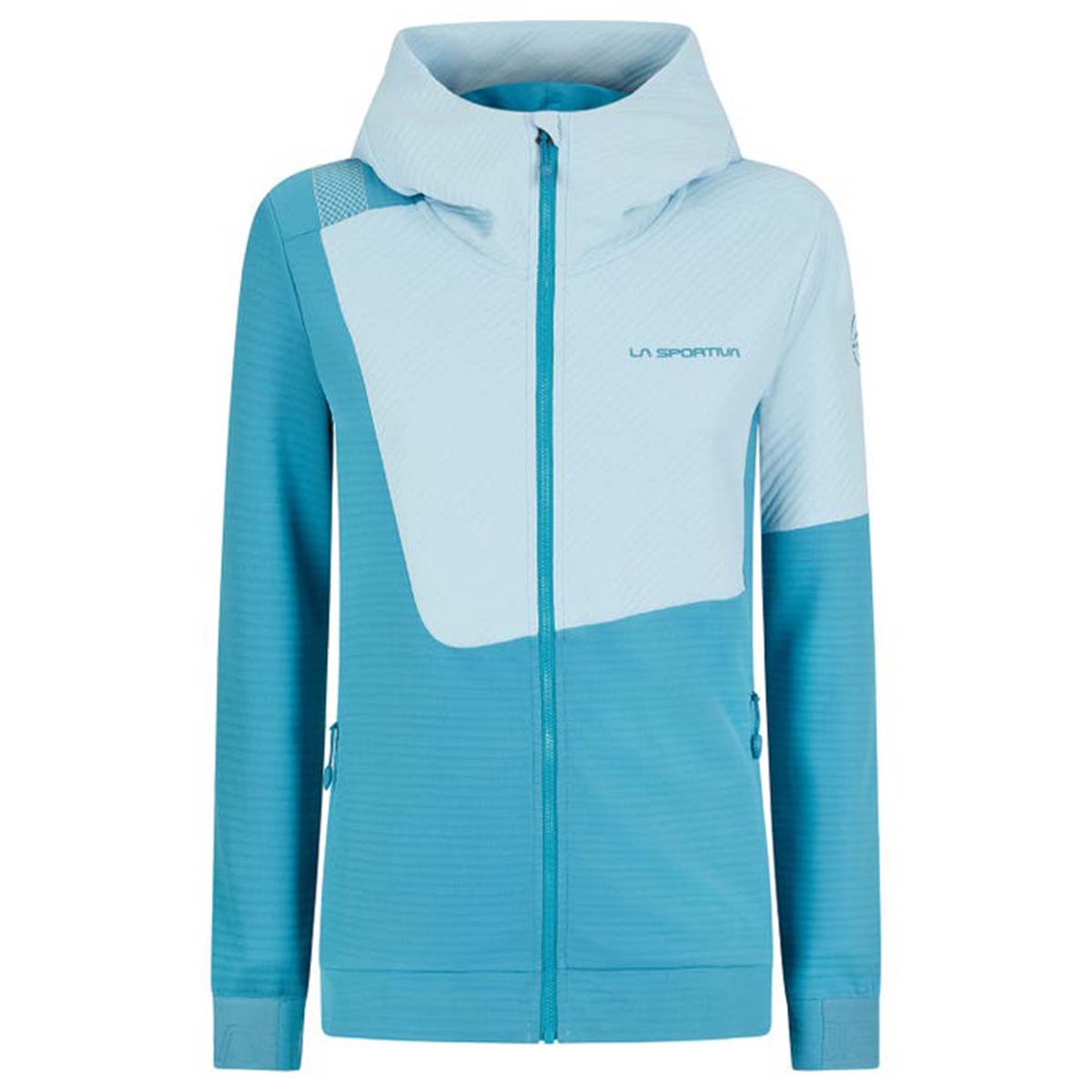 Mood Womens Climbing Hoodie Blue