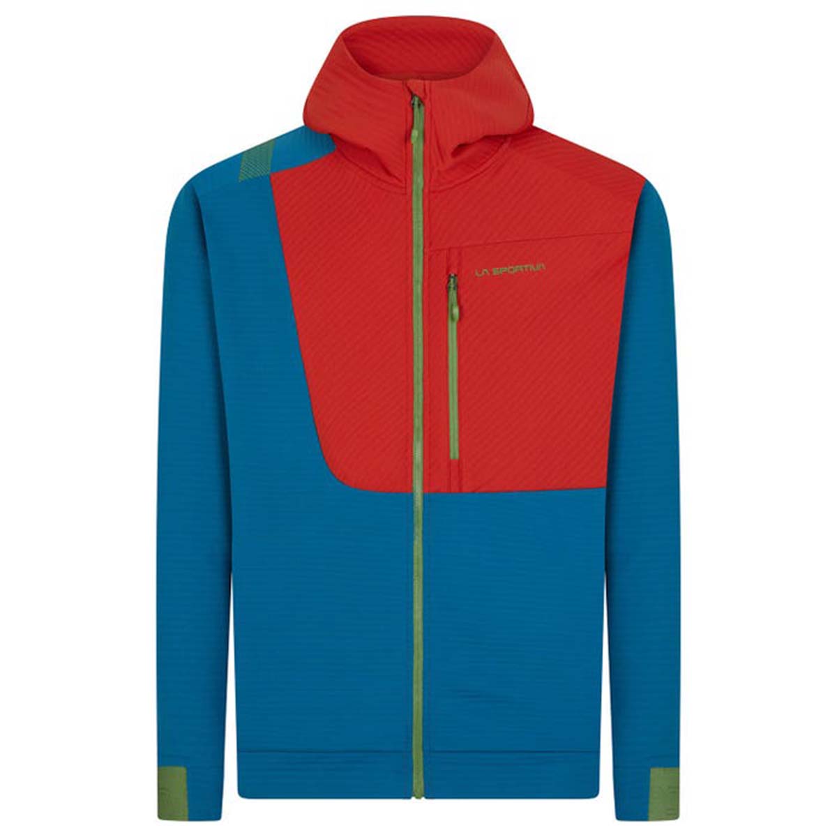 Mood Mens Climbing Hoodie Blue