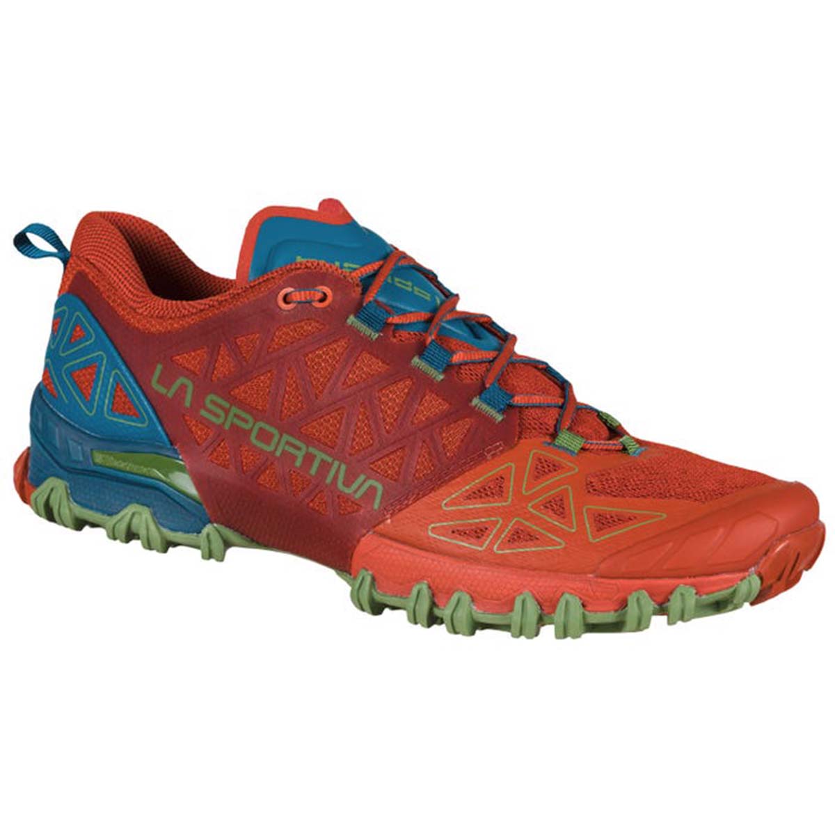 Bushido II Mens Trail Running Shoes Red