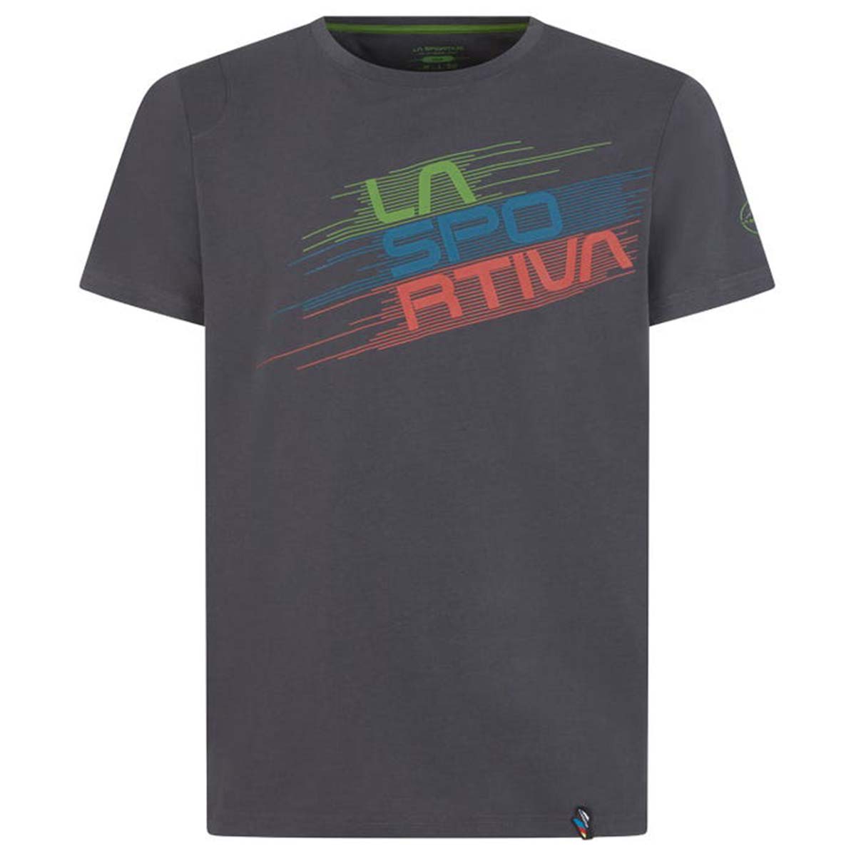Stripe Evo Mens Climbing T-Shirt Grey