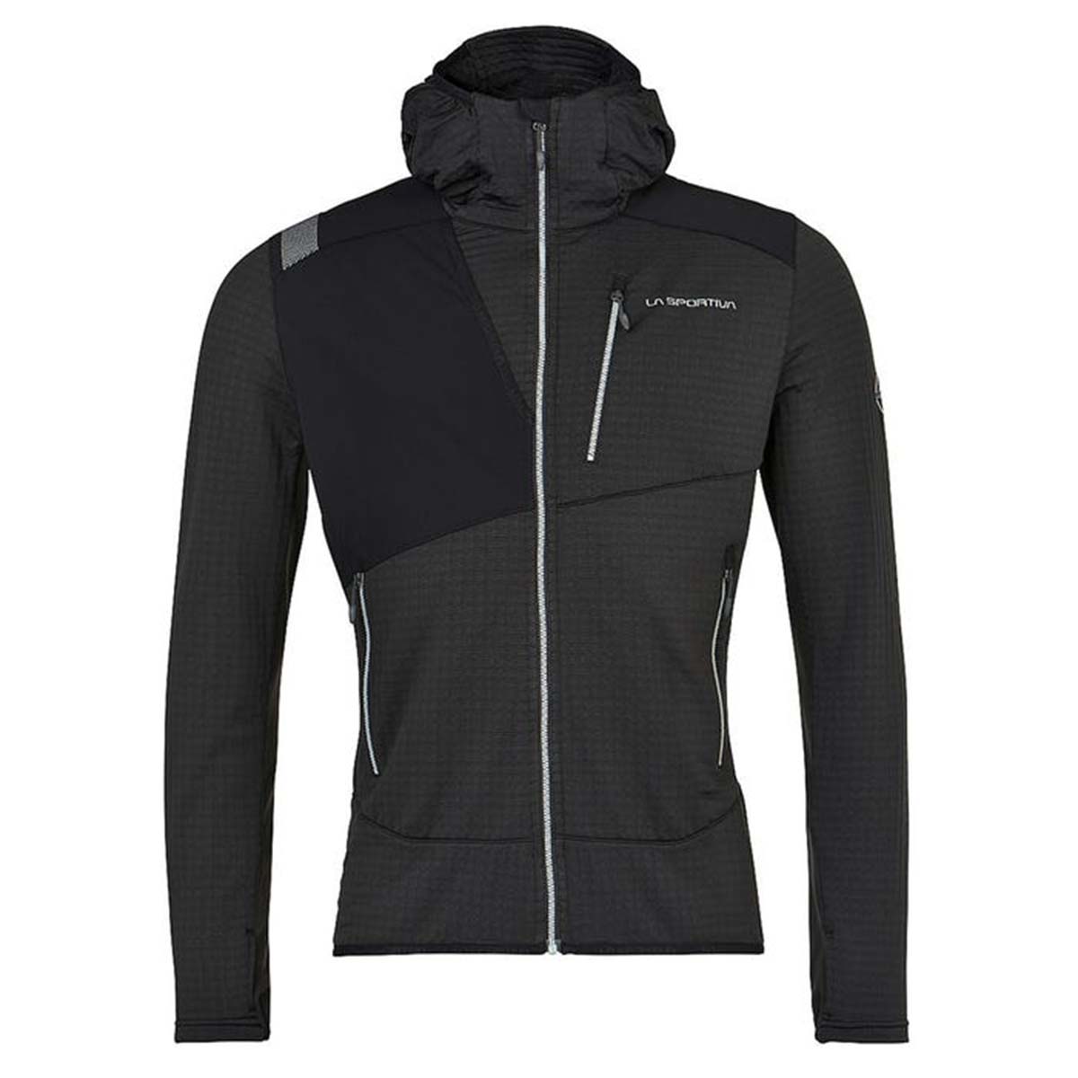 Lucendro Thermal Mens Mountaineering Hoodie Black