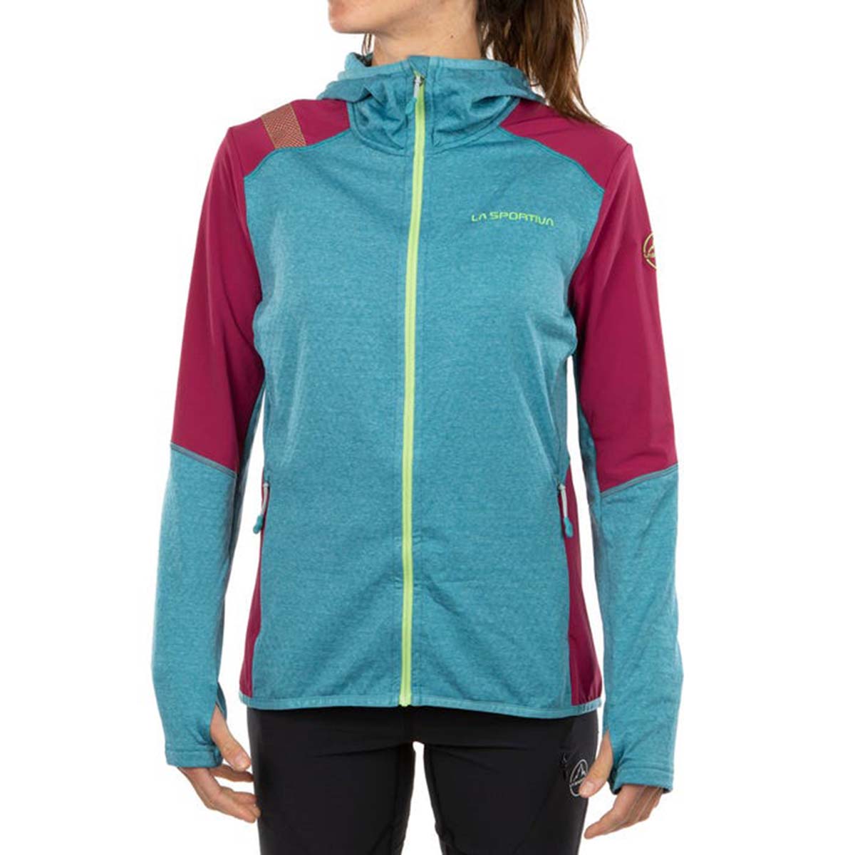 Existence Womens Hiking Hoodie Blue