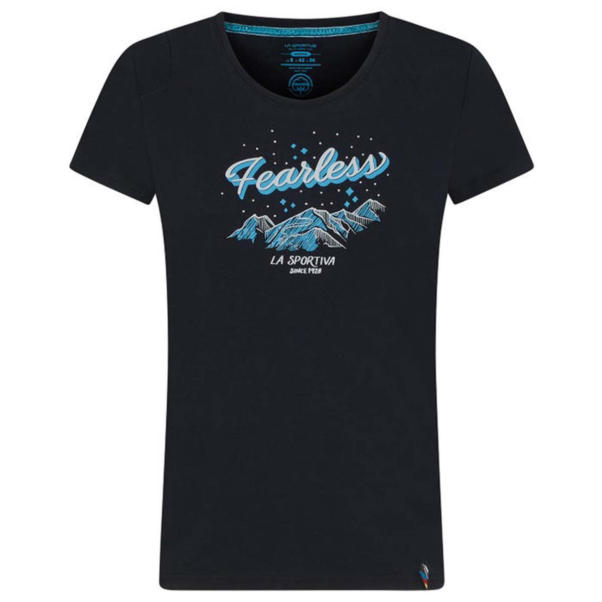 Fearless Womens Climbing T-Shirt Black
