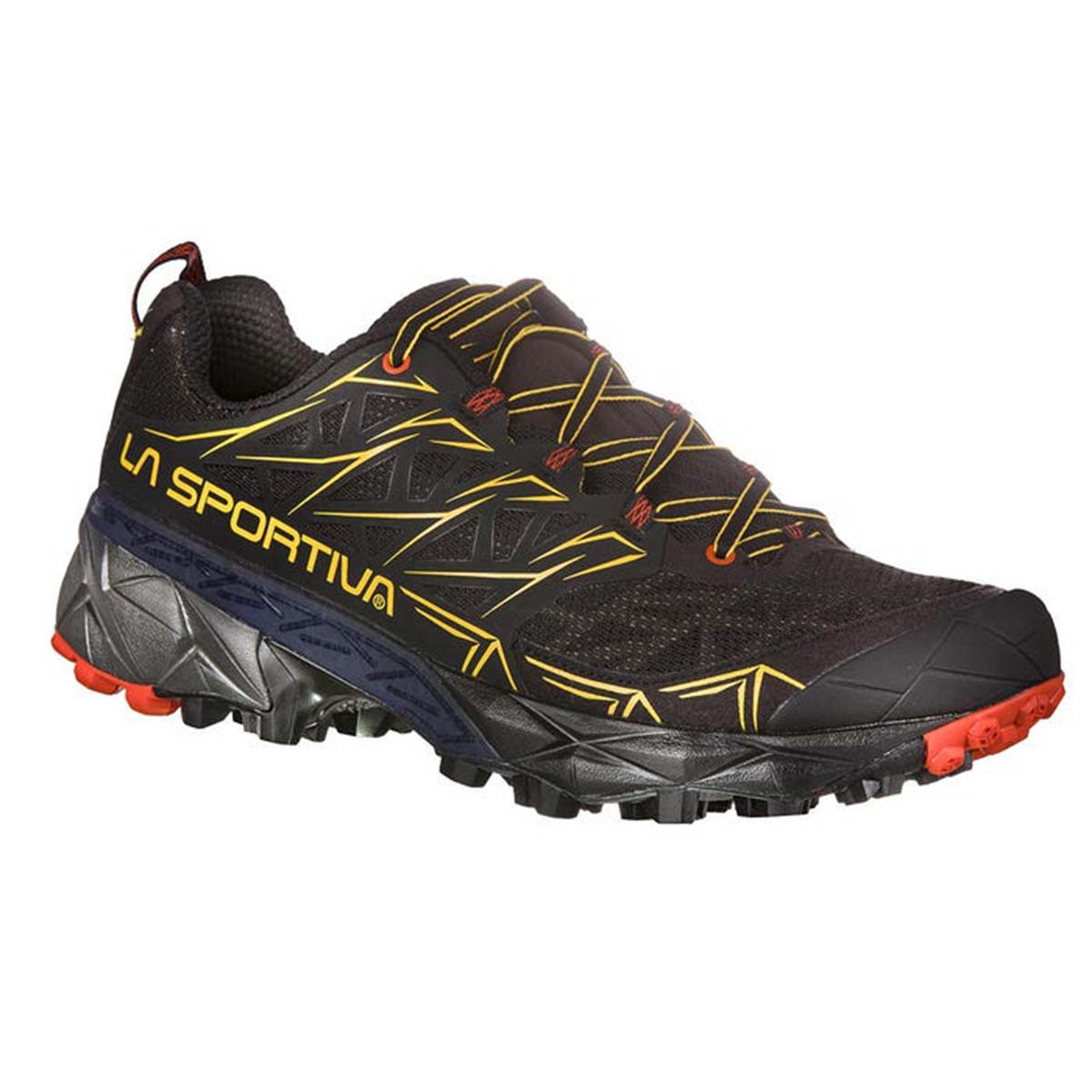 Akyra Mens Trail Running Shoes Black