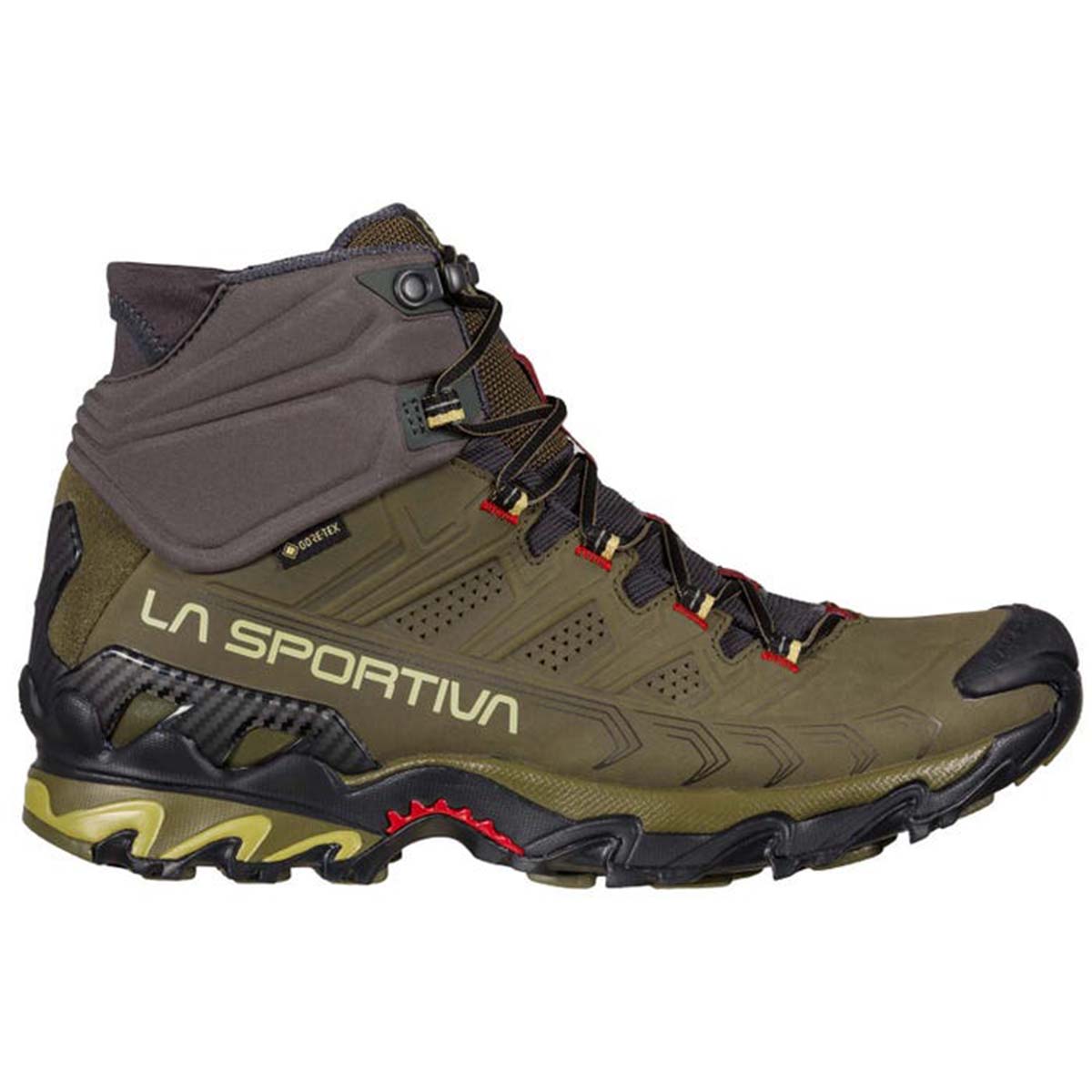 Ultra Raptor II Mid Leather GTX Mens Hiking Shoes Brown