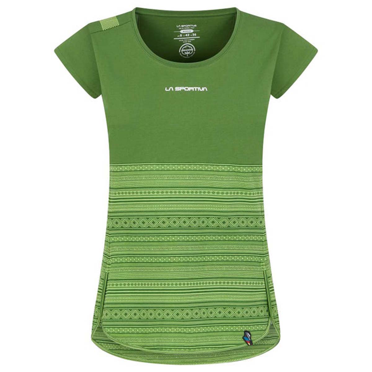 Lidra Womens Climbing T-Shirt Green