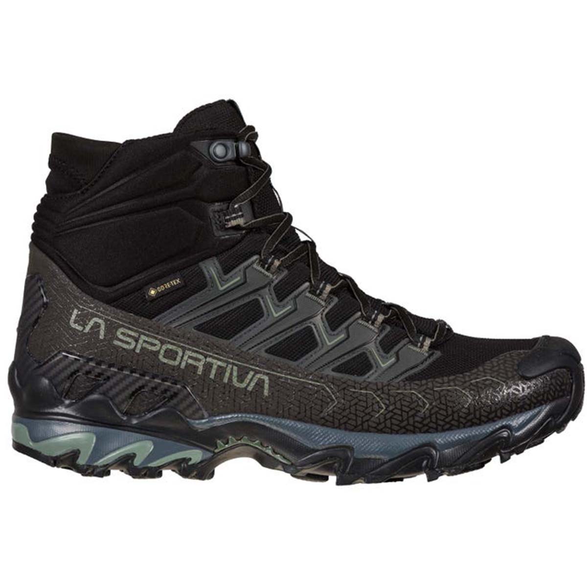 Ultra Raptor II Mid Wide GTX Mens Hiking Shoes Black