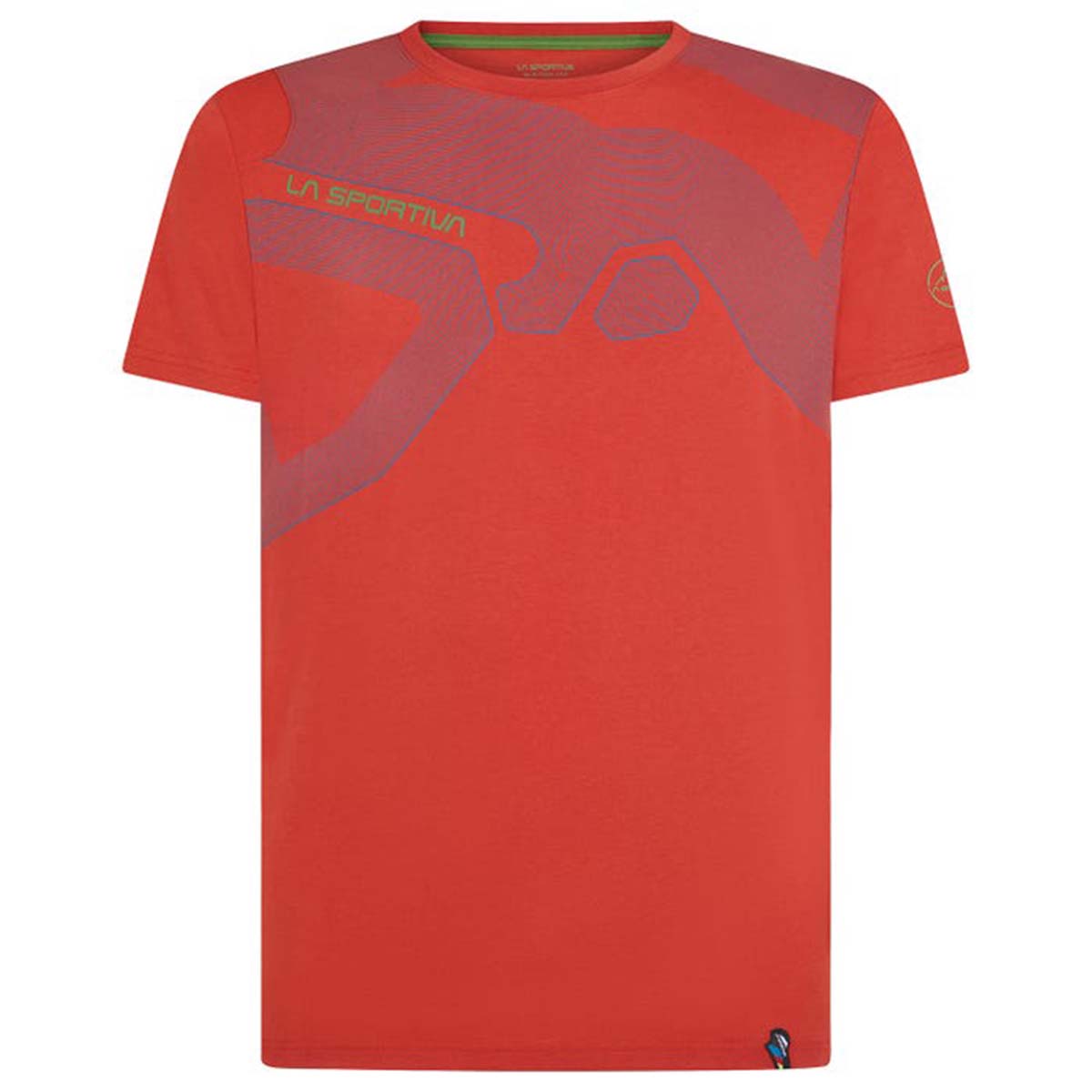 Theory Mens Climbing T-Shirt Red