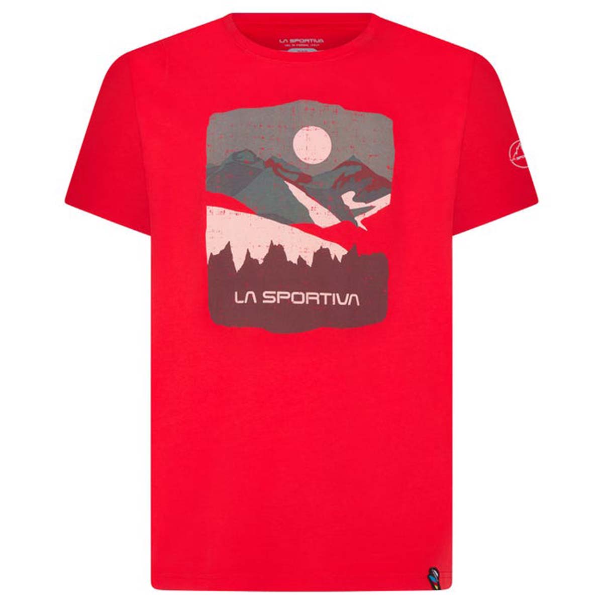 Lagorai Mens Climbing T-Shirt Red