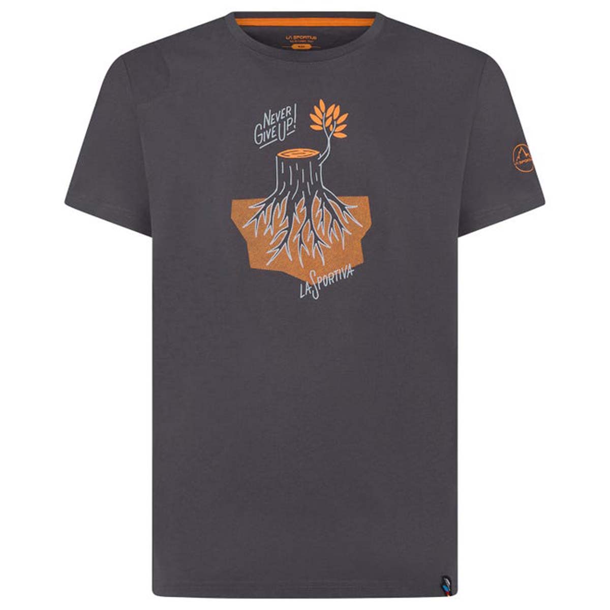 Tenacious Mens Climbing T-Shirt Grey