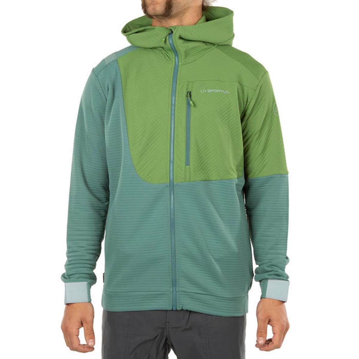 Mood Mens Climbing Hoodie Green