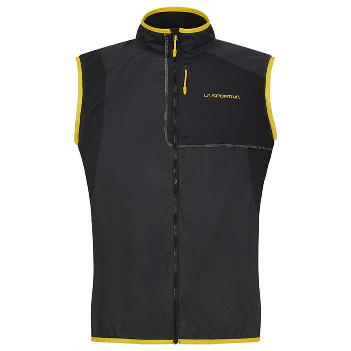 Latitude Mens Running Vest Black