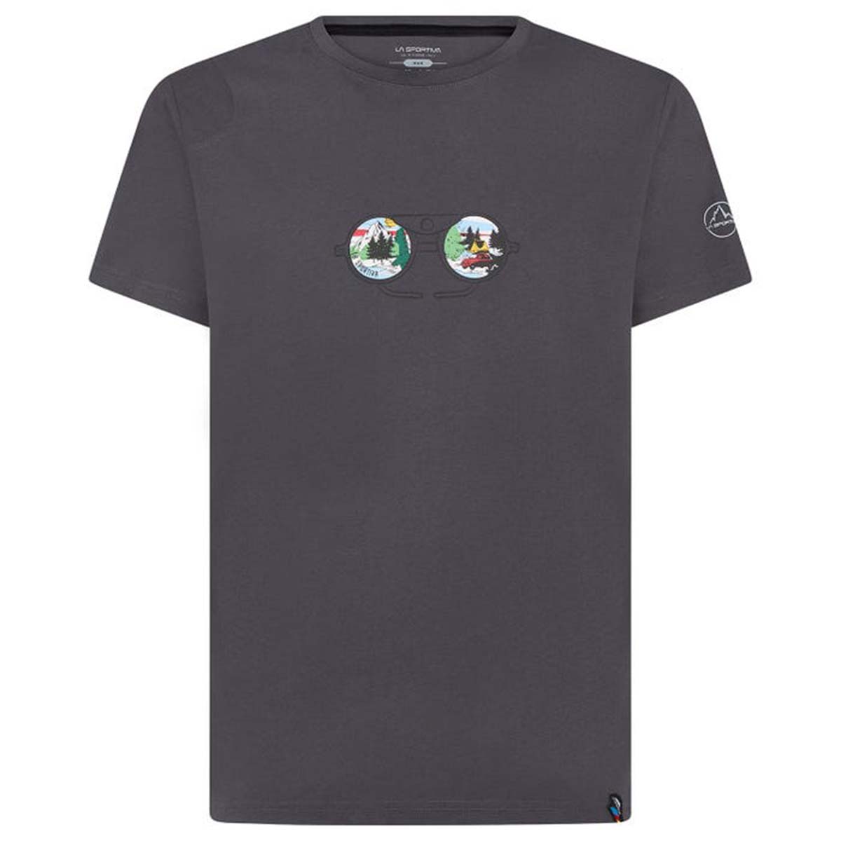View Mens Climbing T-Shirt Grey