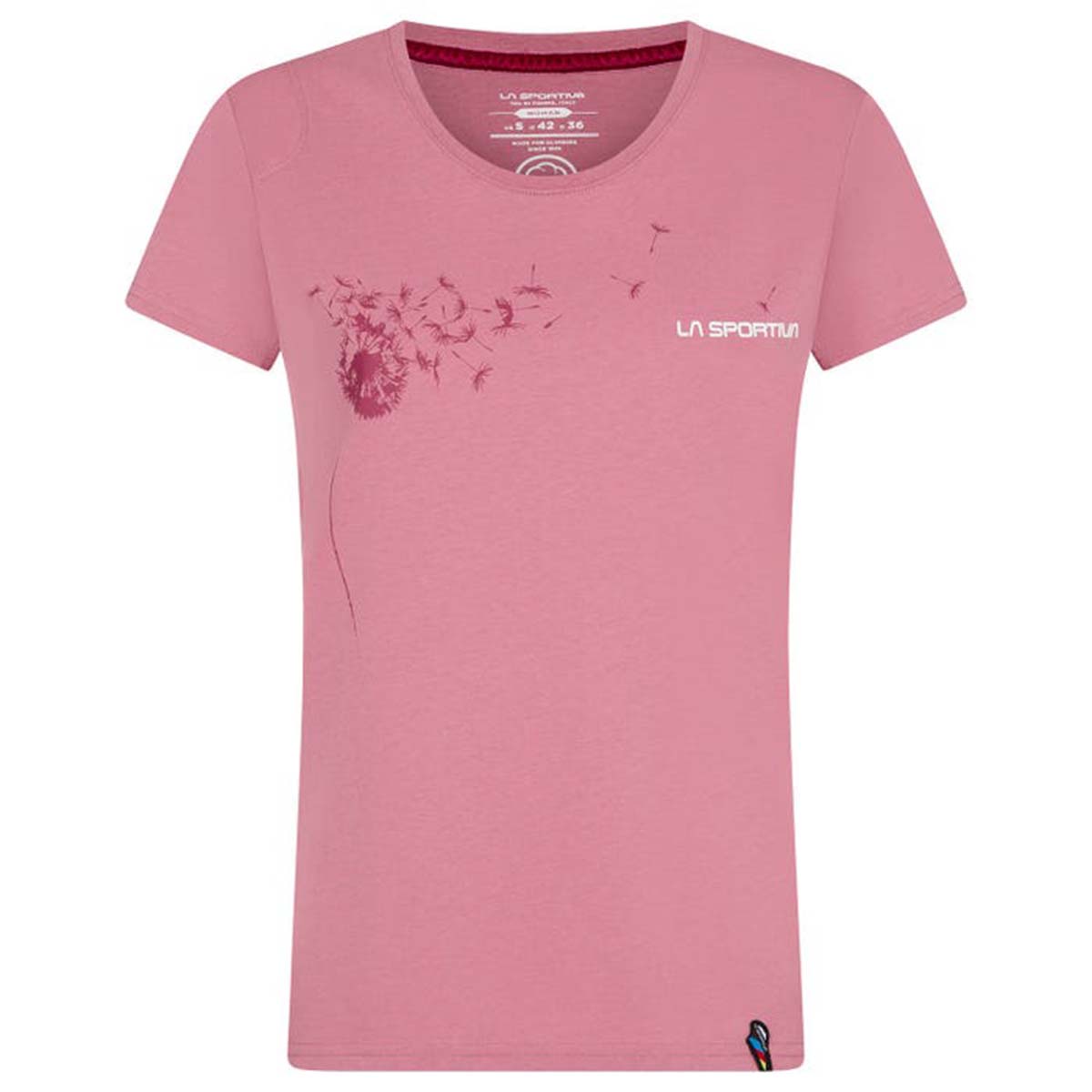 Windy Womens Climbing T-Shirt Pink