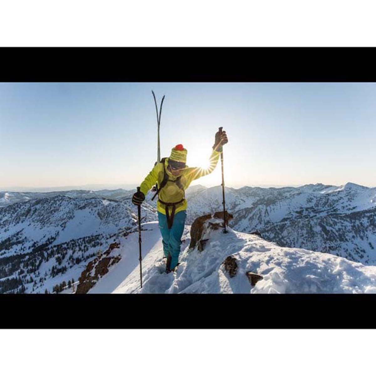 Sunlite Mens Ski Backpack Black