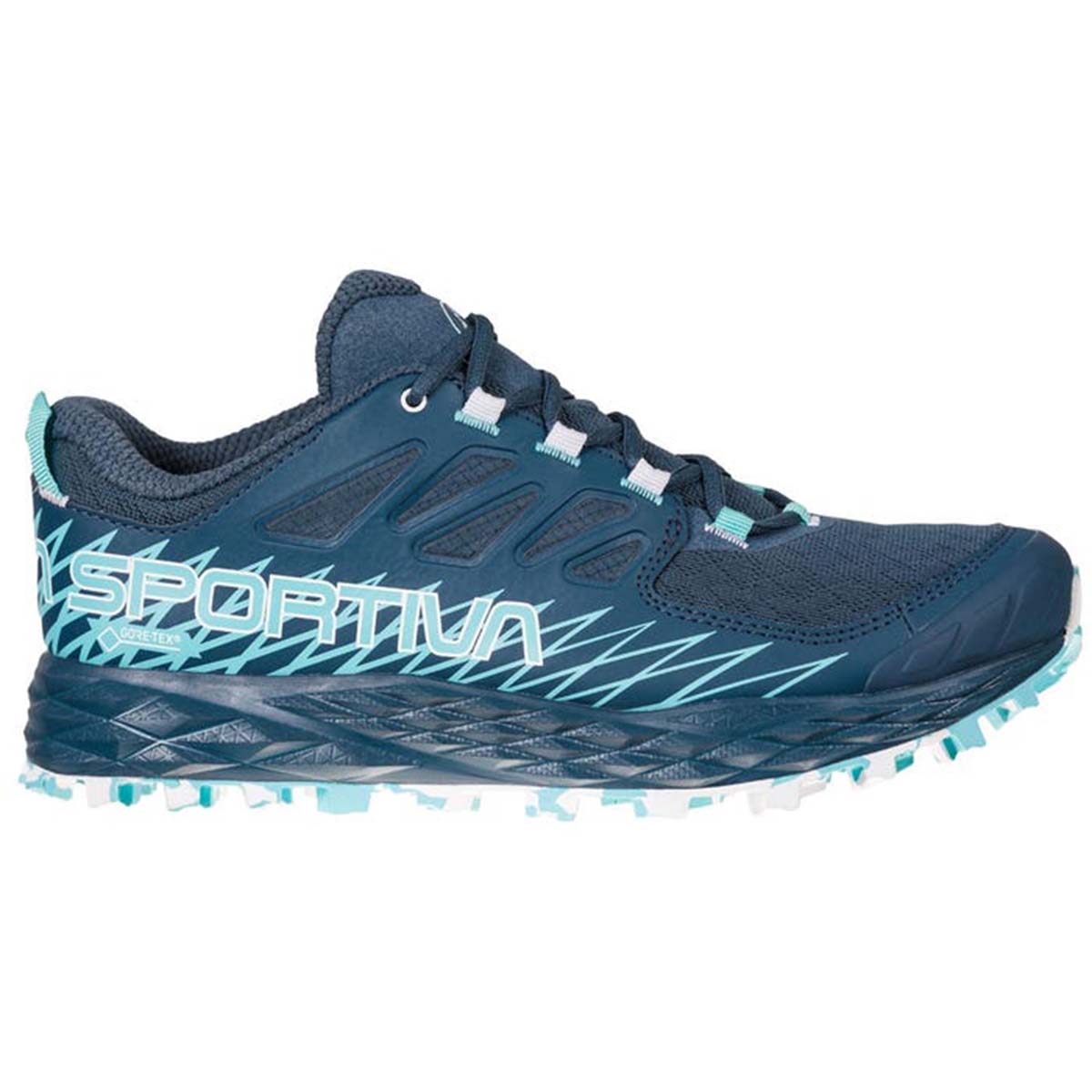 Lycan GTX Womens Trail Running Shoes Blue