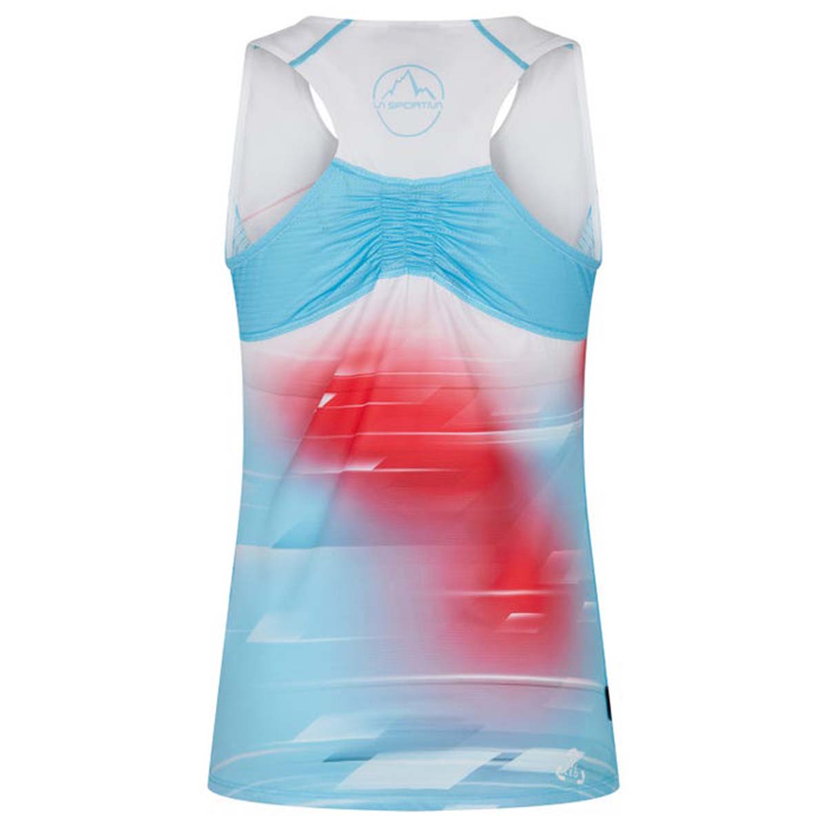 Sky Womens Running Tank Top Blue