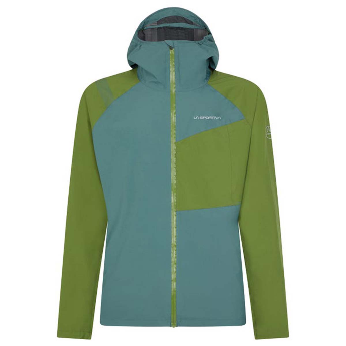 Run Mens Running Jacket Green