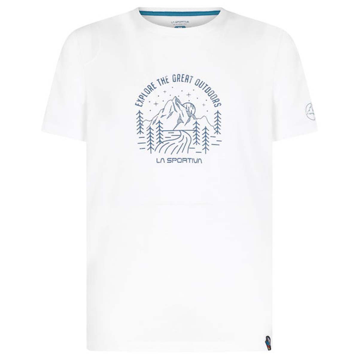 Explorer Mens Climbing T-Shirt White