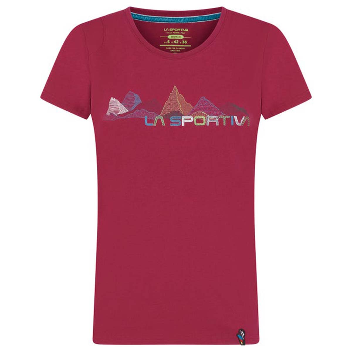 Peaks Womens Climbing T-Shirt Purple