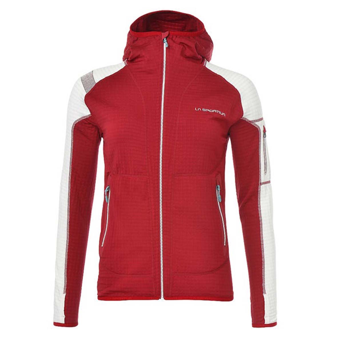 Linard Thermal Womens Mountaineering Hoodie Red