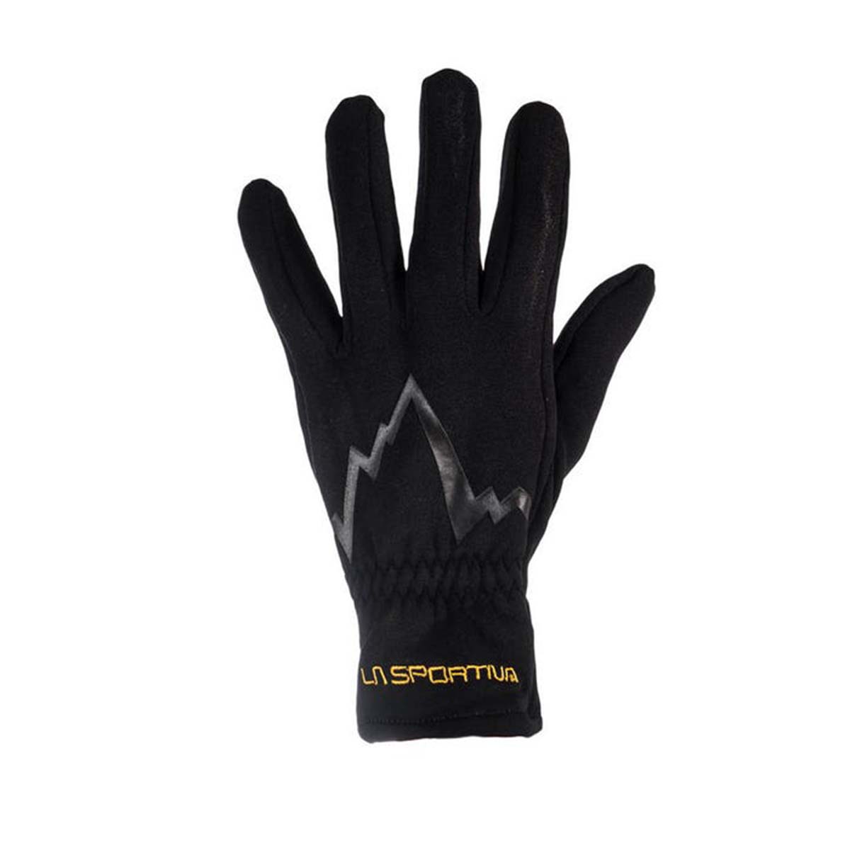 Stretch Mens Ski Gloves Black