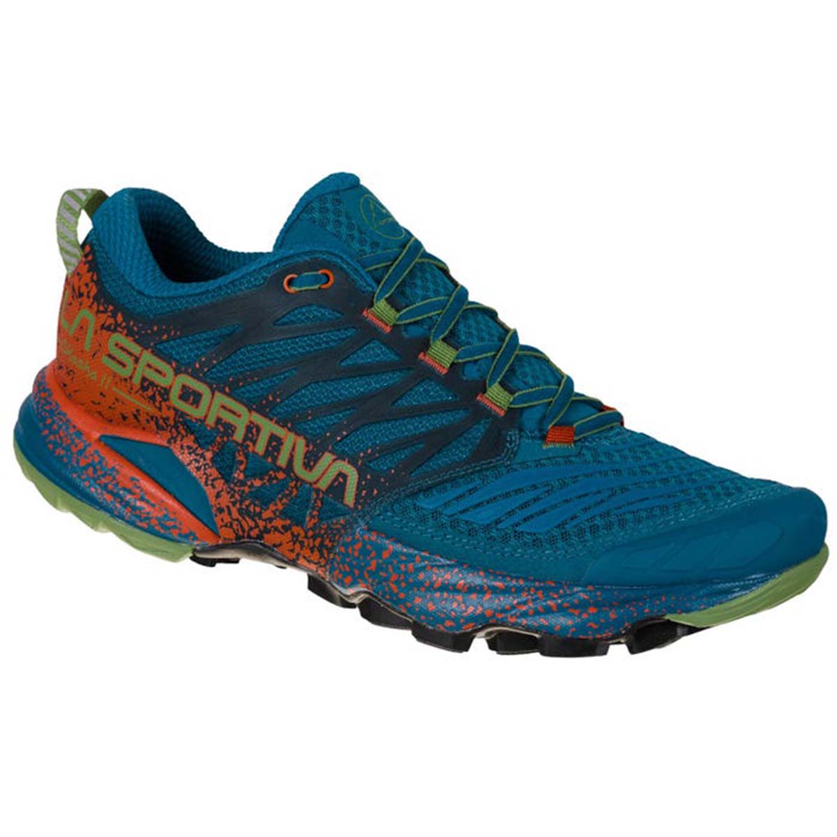 Akasha II Mens Trail Running Shoes Blue