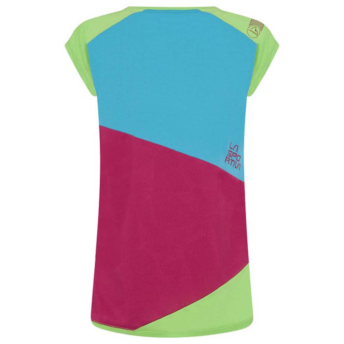 Hold Womens Climbing T-Shirt Blue